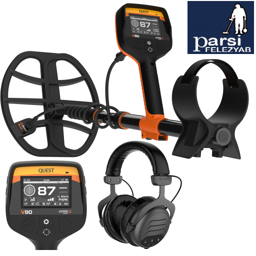 دستگاه فلزیاب QUEST V80